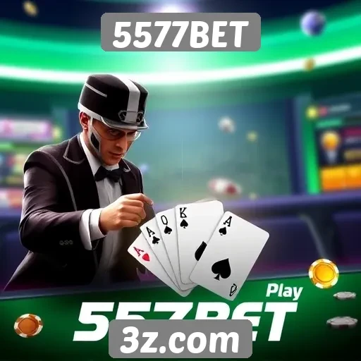 5577BET oferece diversas opções de jogos de azar