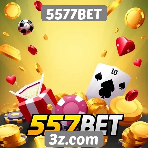 Variedade de jogos oferecidos no 5577BET